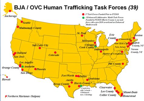 Human Trafficking Task Forces Usao Department Of Justice