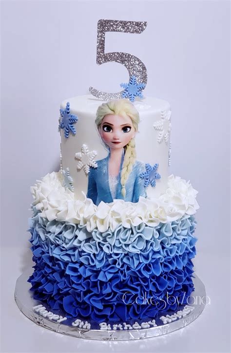 Cakes By Zana Elsa Frozen 2 Birthday Cake