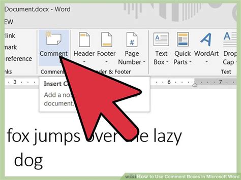 8 Ways To Use Comment Boxes In Microsoft Word Wikihow