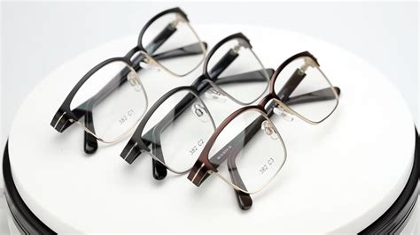 382 Japanese Design Eye Protection Half Frame Optical Glasses For Men Buy Optical Glasses