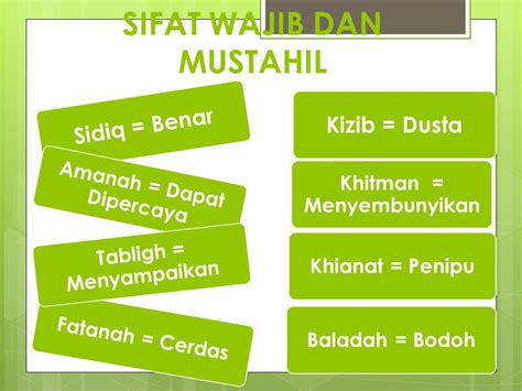 Mengenal Sifat Sifat Rasul Mulai Dari Sifat Wajib Mustahil Dan Jaiz