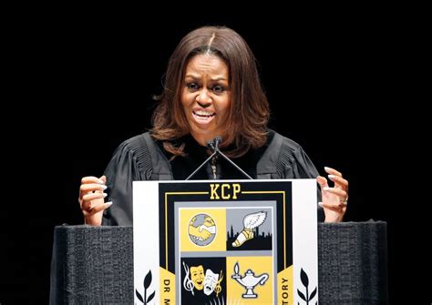 Michelle Obama Urges Chicago Graduates To Transcend A Tragedy The New
