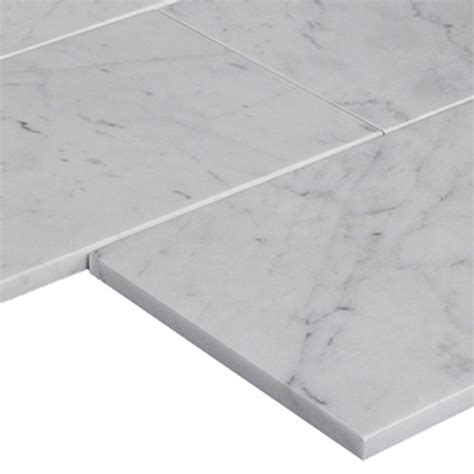 12 X 24 Carrara White Italian Marble Tile Polished