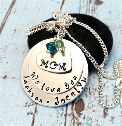 Mom Necklace Personalized Mother S Day Gift Gift For