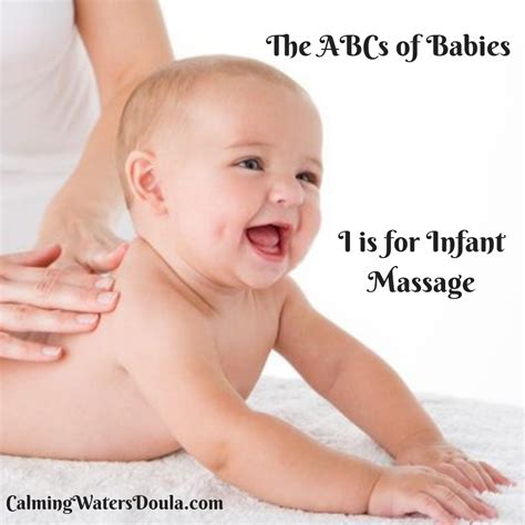 i is for infant massage — calming waters birth services