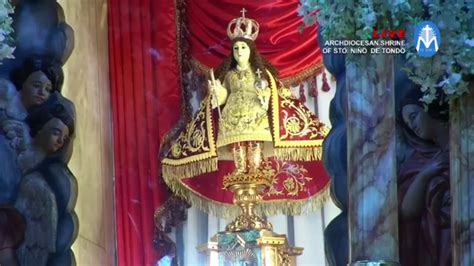9th Day Novena Mass In Honor Of Santo Nino De Tondo 17 January 2020