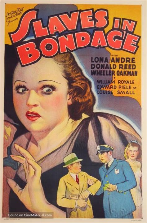 Slaves In Bondage 1937 British Movie Poster