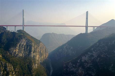 Worlds Highest Bridge Opens In China