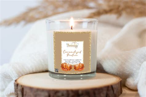 Caramelized Praline Soy Candle Pumpkin Oats Pralines Soy Candles