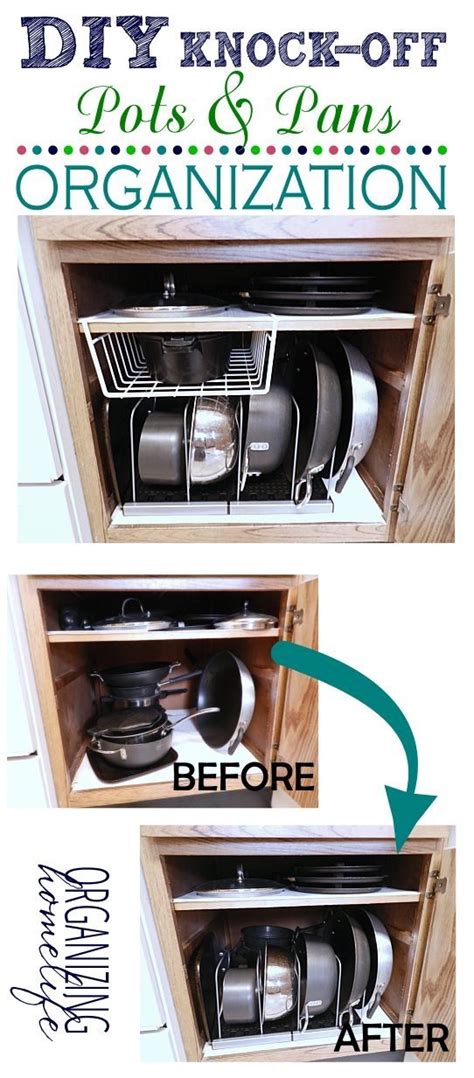 Diy Knock Off Organization For Pots And Pans How To Organize Your
