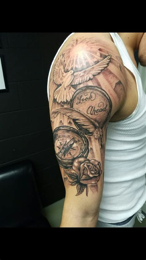 We have half sleeve tattoo ideas, designs, pain placement, and we have costs and prices of the tattoo. Men's half sleeve tattoo | Half sleeve tattoos for guys ...