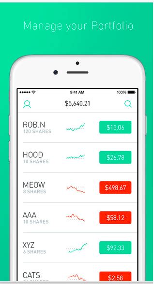 The acorns app easily allows you to invest your spare change automatically. Robin Hood App Design | Free stock trading, Stock trading