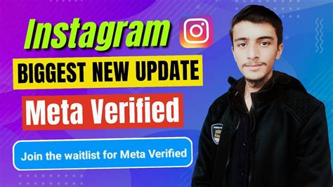 Instagram New Update Instagram Meta Verified Join The Waitlist
