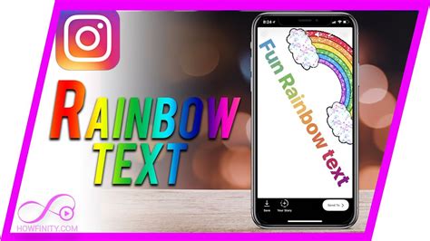 How To Make Rainbow Text On Instagram Youtube