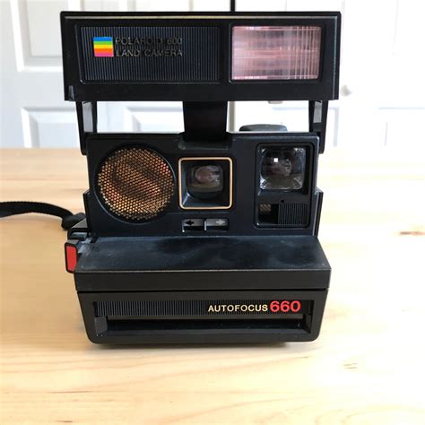 Polaroid Autofocus 660 Vintage 80s Camera Etsy