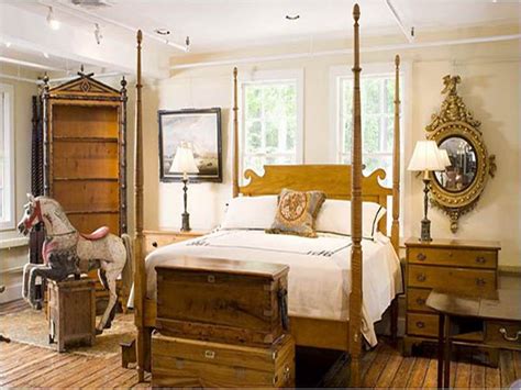 Early American Colonial Interiors Close Country Bedroom Furniture