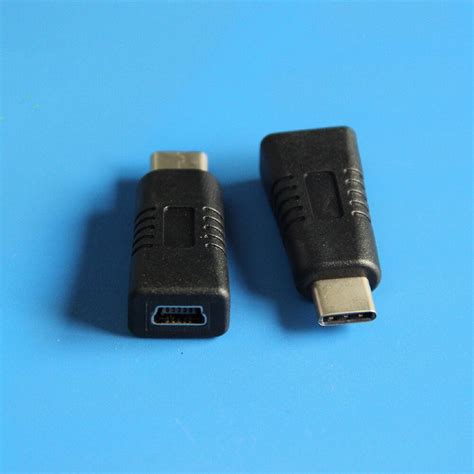 Type C Usb 31 Male To Mini Usb Female Converter Usb C Adapter For