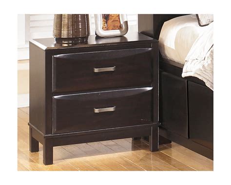 Signature Design By Ashley Kira Almost Black Nightstand