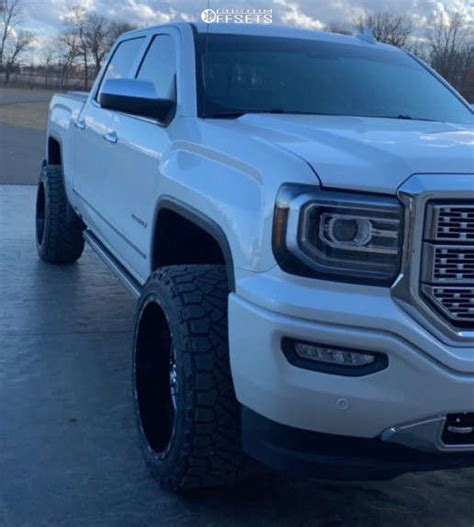 2017 Gmc Sierra 1500 With 22x12 44 Tis 544bm And 33125r22 Nitto