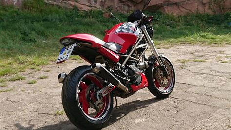Umgebautes Motorrad Ducati Monster Von User Ps De