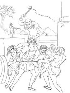 Free printable coloring pages coloring sheets moses bible crafts. Egyptian Enslavement of Israelites Coloring page ...