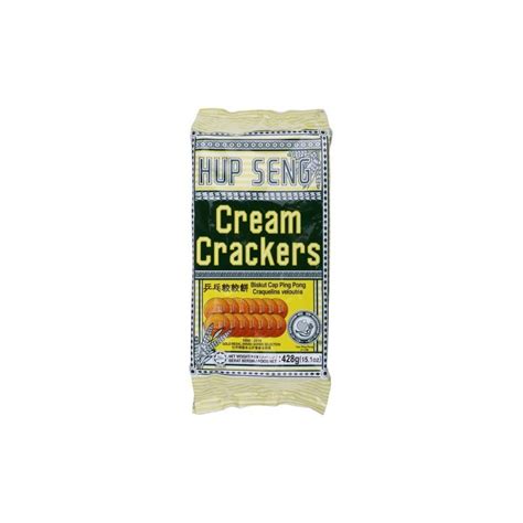 These hup seng cream crackers are very delicious but no cream. Hup Seng Cream Cracker (Ping Pong Brand) 428g