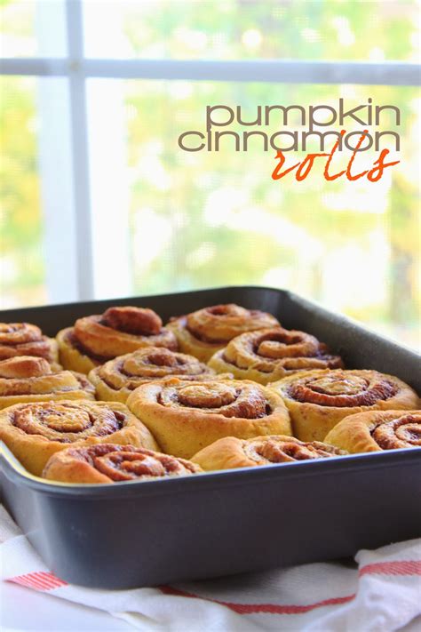 The Busty Baker Pumpkin Cinnamon Rolls With Maple Icing