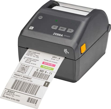 Zebra Desktop Barcode And Label Printer Zd420dzd420t Max Print Width
