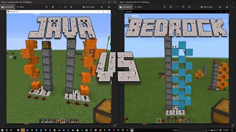 Minecraft Bedrock Vs Java Edition 5 Major Gameplay Differences You
