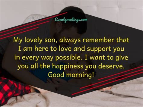 20 Good Morning Son Quotes And Wishes With Images