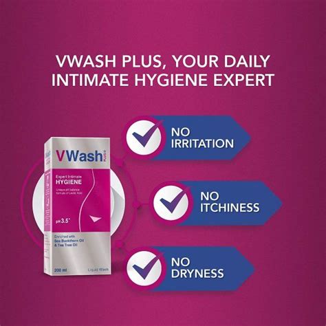 VWash Plus Intimate Hygiene Wash 200 Ml AArav Mart