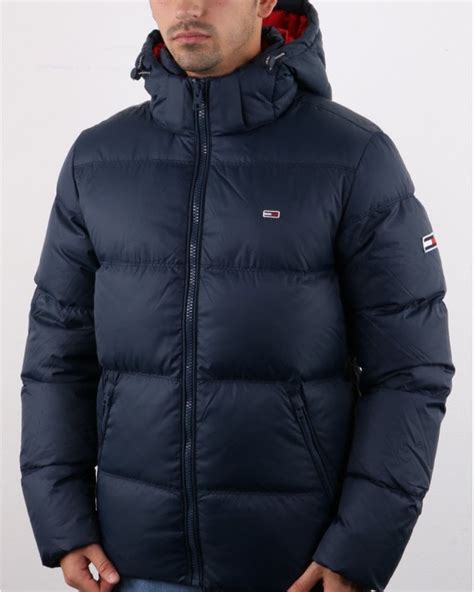 Tommy Hilfiger Down Jacket Navy 80s Casual Classics