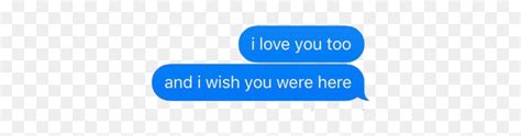 Blue Textmessage Aesthetic Message Transparent Aesthetic Text