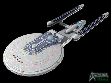 Federation Starfleet Class Database Excelsior Class Uss Hood