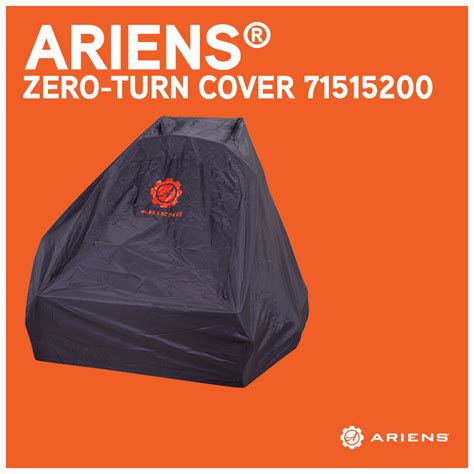 Ariens Branded Zero Turn Mower Cover Ariens
