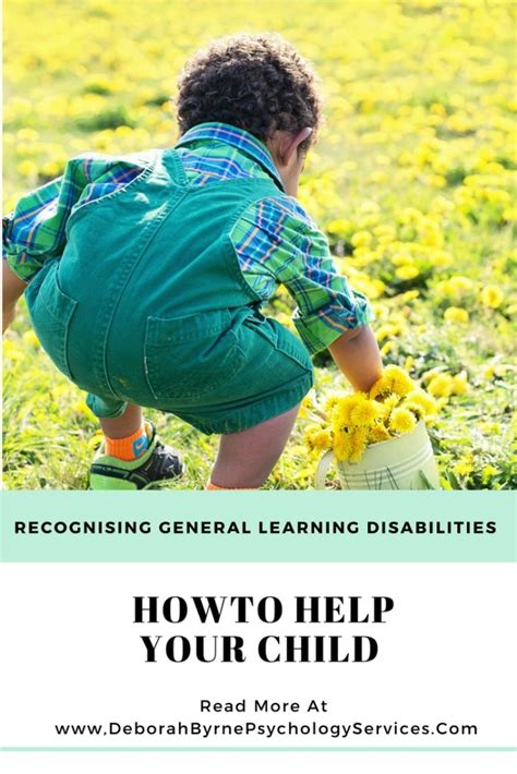 Recognising General Learning Disabilities Deborah Byrne Psychology