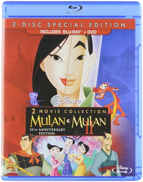 Mulan / Mulan Ii (3-Disc Special Edition) [Blu-Ray / Dvd] | Fox and Grapes