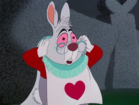 Le Lapin Blanc Personnage Alice Au Pays Des Merveilles • Disney