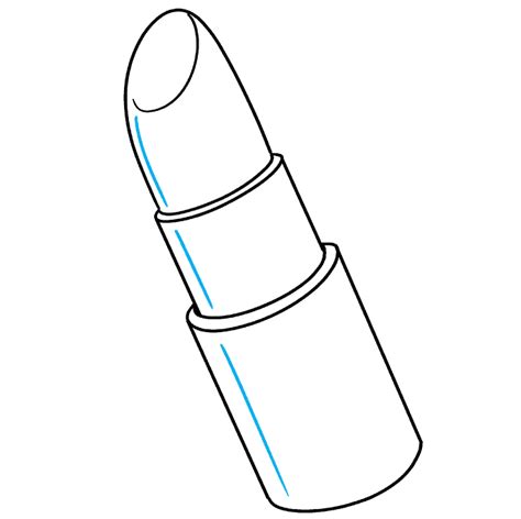 How To Draw Lipstick Really Easy Drawing Tutorial
