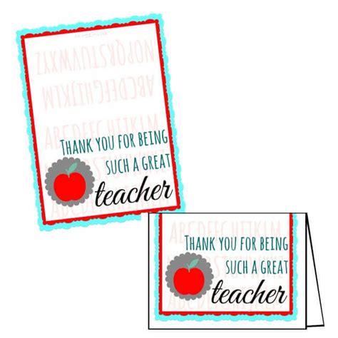 Check spelling or type a new query. FREE Teacher Appreciation Printables for Gift Cards | The TipToe Fairy