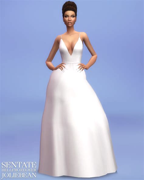 Imogen Dress Sentate X Joliebean X Hfo Collaboration The Sims 4