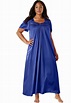 Plus Size Full-sweep Nightgown By Only Necessities - Walmart.com