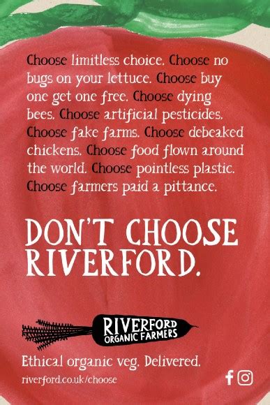 Riverford Launches Provocative New Ad Campaign