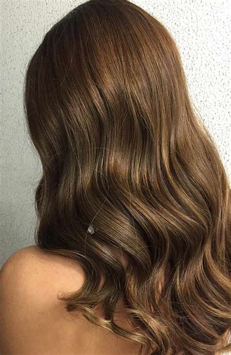 Golden Brown Hair Color With Highlights