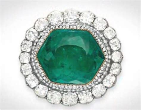 Romanov Catherine Ii Emerald Brooch Royal Jewels Crown Jewels