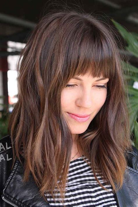 22 Nice And Flattering Hairstyles With Bangs