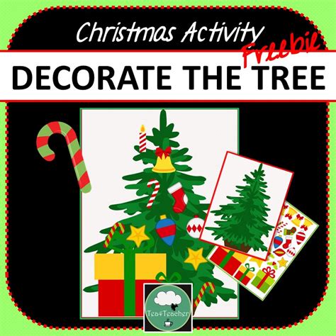 New FREEBIE @ Tea4Teacher – Decorate the Christmas Tree! – Tea4Teacher.