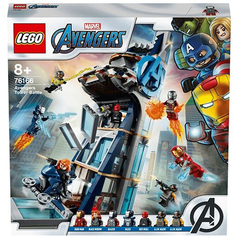 Lego Marvel Super Heroes Avengers Tower Battle Set 76166 Toys And