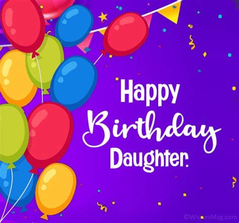 120 Happy Birthday Wishes For Daughter Best Quotationswishes