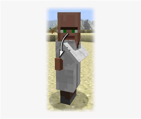 Not Serious Villagers Nose Minecraft Villager Nose Png Image